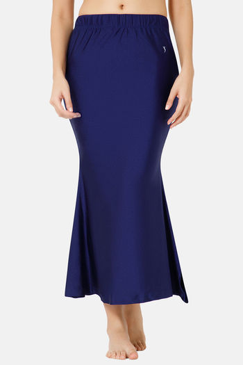 Buy Intimacy Seamless Flared Saree Shapewear - Dark navy